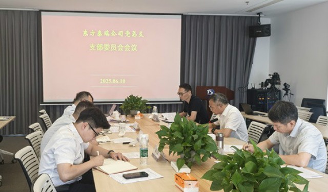 东方泰瑞党总支开展深入贯彻中央八项规定精神学习教育工作